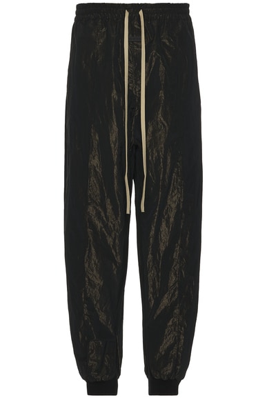 Wrinkled Polyester Pintuck Sweatpant