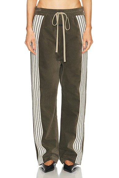 Fear of God Side Stripe Forum Pant in Wood