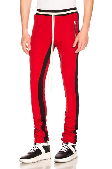 Fear of god hotsell double striped track pants