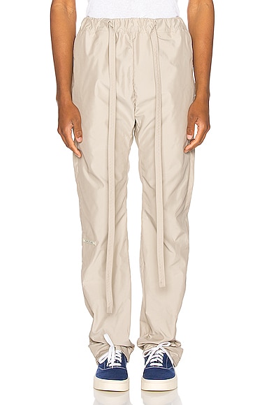 Fear of God Baggy Nylon Pant in Bone | FWRD