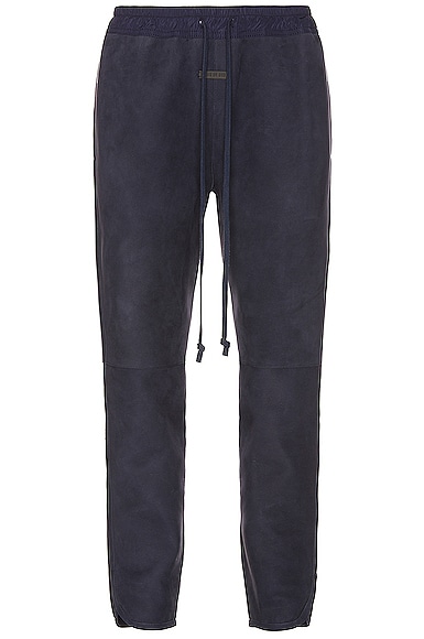 Suede Track Pant