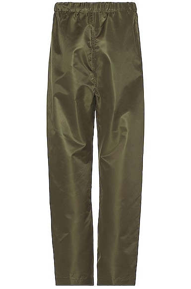 Shop Fear Of God Eternal Relaxed Pant In Olive