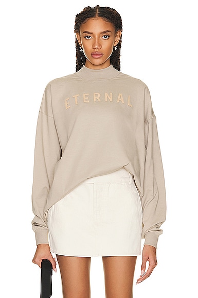 Fear of God Eternal T Shirt in Taupe
