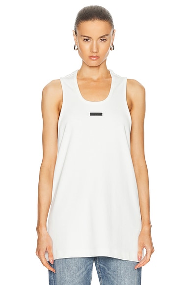 Fear of God Ribbed Tank in White