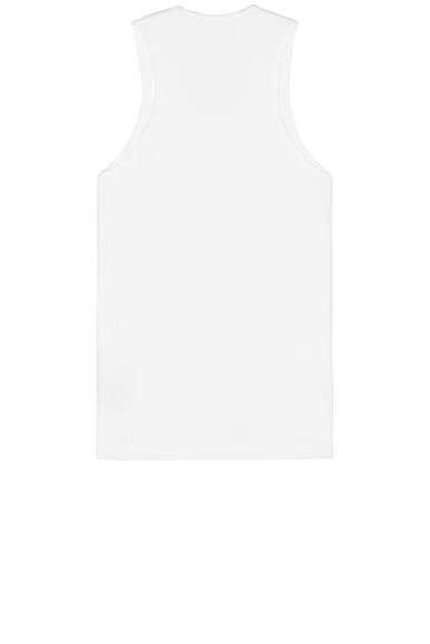 Shop Fear Of God Ribbed Tank In White