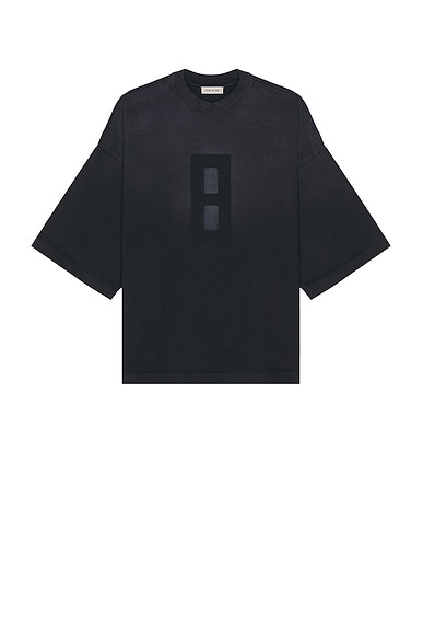 Fear of God Airbrush 8 Ss Tee in Black