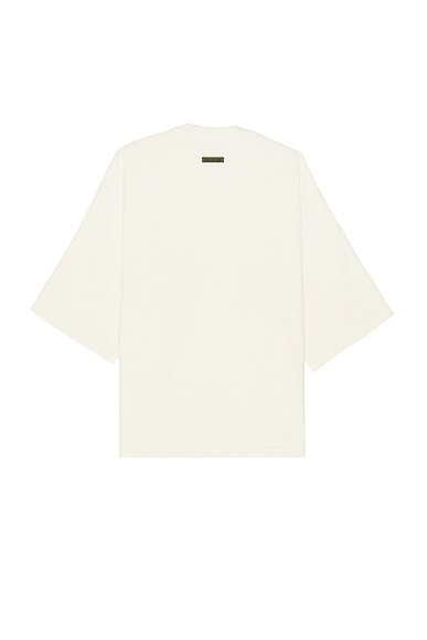 Shop Fear Of God Airbrush 8 Ss Tee In Cream