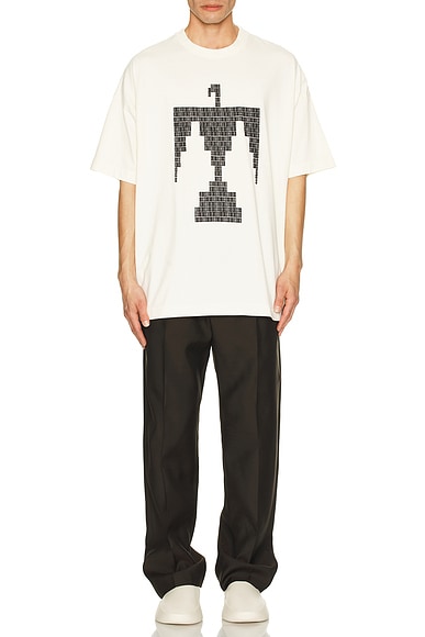 Short Sleeve Thunderbird Black Print Tee