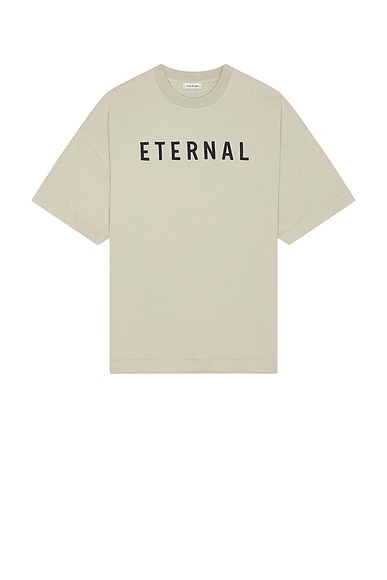 Fear of God Eternal Tee in Dove Grey