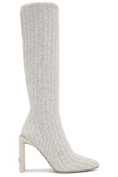 Fear of God Knit Boot in Heather Grey