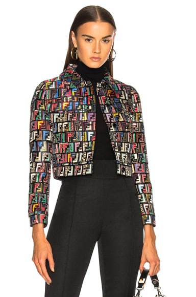 fendi multicolor jacket