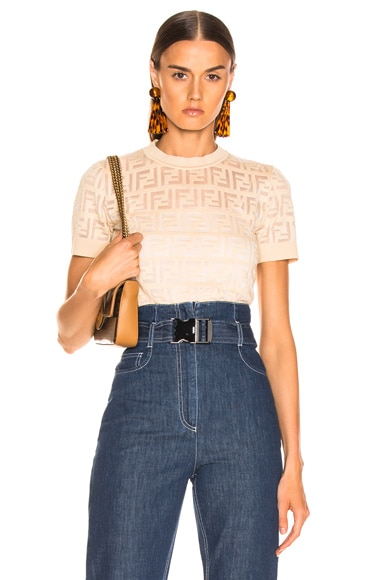 fendi high waisted jeans