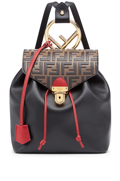 Logo Print Backpack