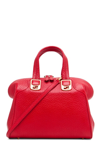 Fendi Medium Satchel Bag in Red | FWRD