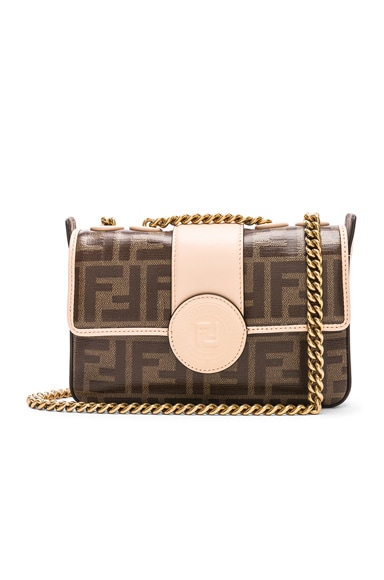 Fendi mini logo print double f best sale
