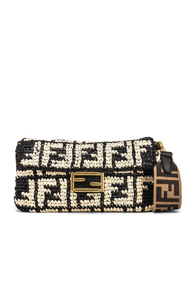 Fendi Raffia Baguette 2024 favors