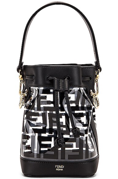 Clear fendi bucket bag discount