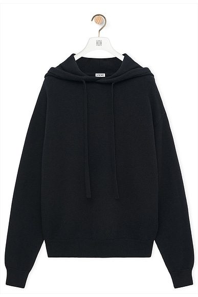 Fear of God Logo Nylon Hooded Rain Jacket in Black | FWRD