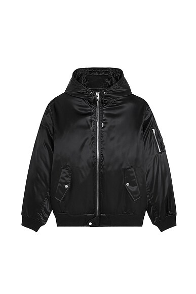 Balenciaga Racing Jacket in Black & Grey | FWRD
