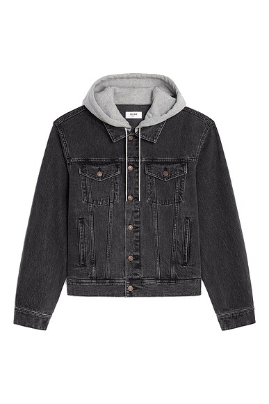 Fear of God Denim Trucker Jacket in 5 Year Indigo Vintage Wash FWRD