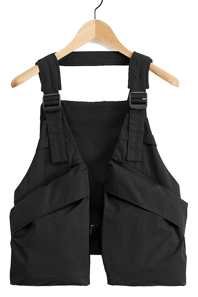 Moncler Jacot Vest in Black FWRD