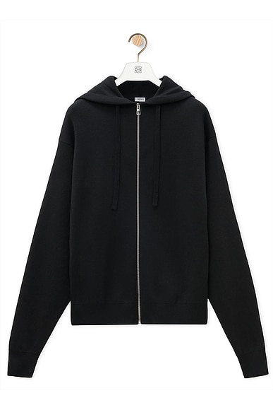 OFF WHITE Bernini Hoodie in Black Blue FWRD