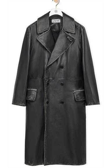 Rick Owens Leather Mollino Biker in Black | FWRD