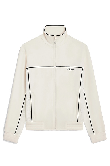 OFF-WHITE Diagonal Gradient Full Zip Hoodie in White & Multicolor | FWRD