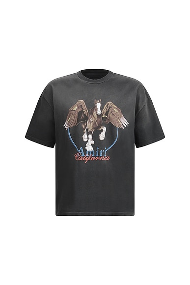 Balenciaga I Love Cats Tee in Black | FWRD