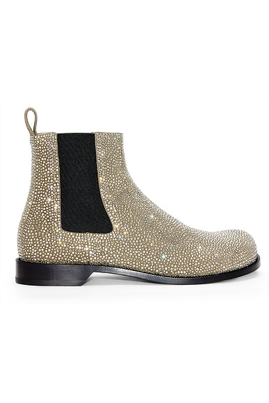 Common Projects Suede Chelsea Boots in Warm Grey FWRD
