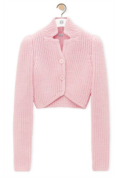 Blush cropped cardigan online