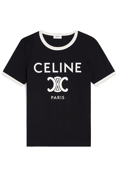 Givenchy American Dream Tee in Black White FWRD