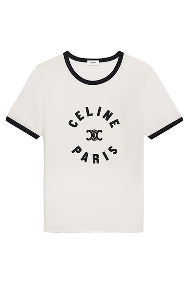 Saint laurent baseball tee cheap