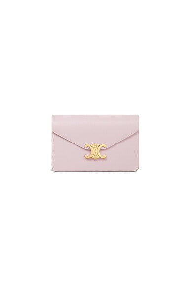 Charlotte Olympia Croissant Clutch in Rose Gold FWRD