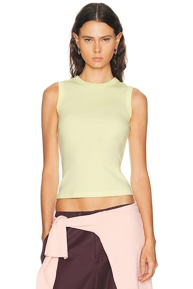 FLORE FLORE Esme Tank Top in Camomile