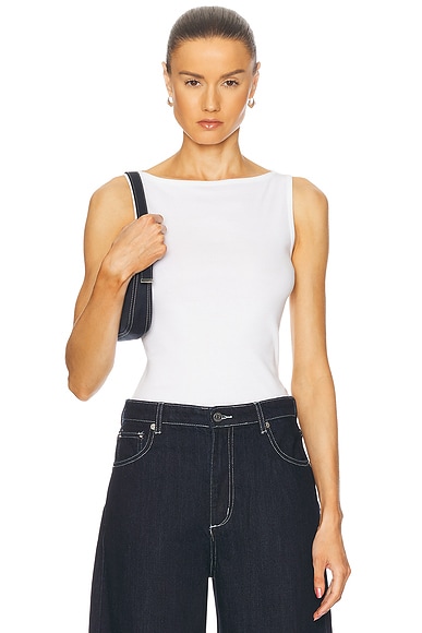 FLORE FLORE Timmi Tank Top in White