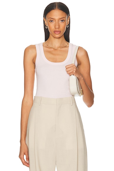 FLORE FLORE Hillie Tank Top in Baby Pink