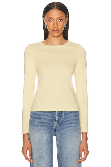 FLORE FLORE Max Tee in Butter