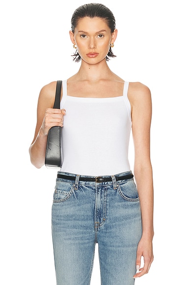 FLORE FLORE May Cami Top in White
