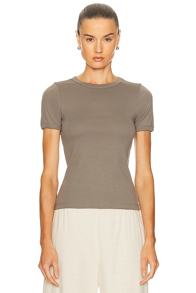 FLORE FLORE Car Tee in Mushroom