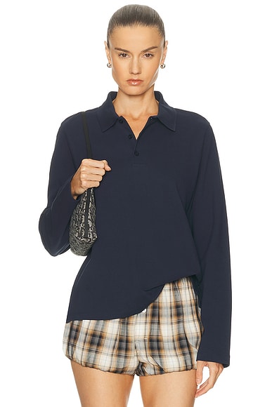 FLORE FLORE Diana Polo in Navy