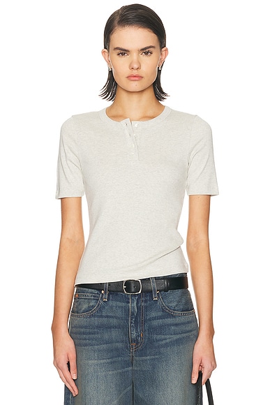 FLORE FLORE Jess Tee in Heather Grey
