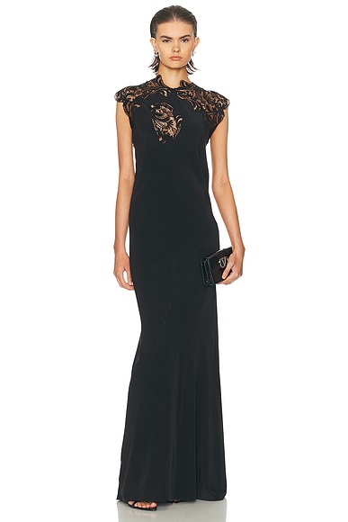 Ferragamo Gown in Nero