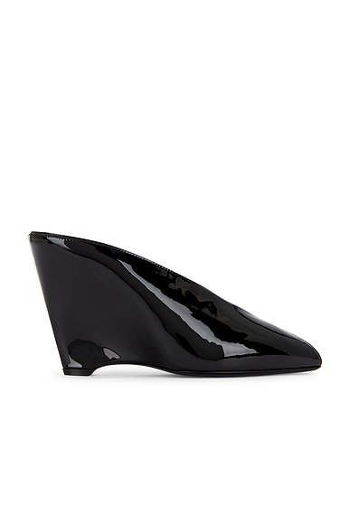 Ferragamo Alicia Mule in Nero & Biscotto