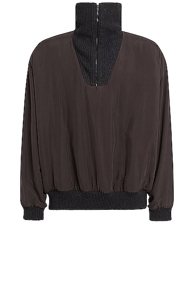 Fear of God Exclusively for Ermenegildo Zegna High Zip Up Fear of God Exclusively for Ermenegildo Zegna High Zip Up