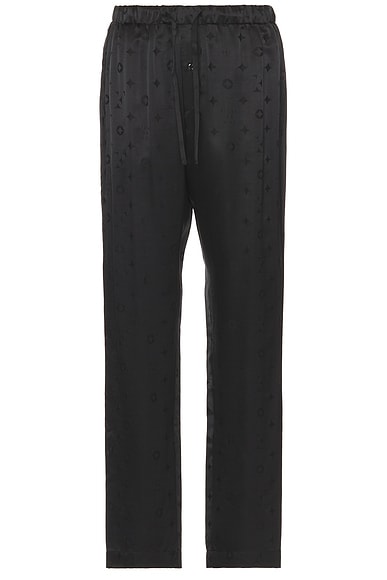 Men's Silk Jacquard PJ Pant