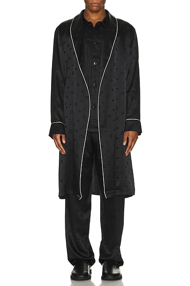 Men's Silk Jacquard PJ Top