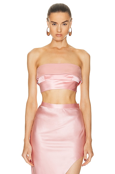 Strapless Top in Blush