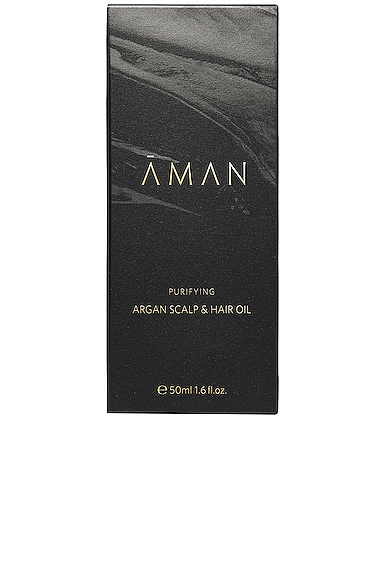 Shop Aman Purifying Argan Scalp & Hair Oil In N,a