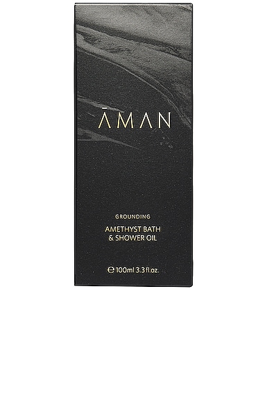 Shop Aman Grounding Amethyst Bath & Shower Oil In N,a